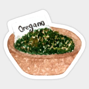 Oregano Kitchen Herb | Aromatic herbs Sticker